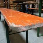Vintage bierbankset retro biertafel sets Picknick tafel, Gebruikt