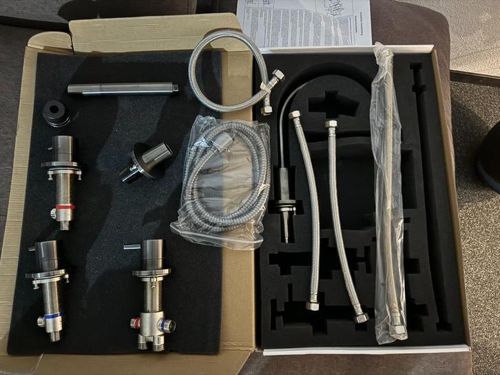 Badrand kraan inbouw - BEN Lavion set - Nieuw in doos, Doe-het-zelf en Verbouw, Sanitair, Nieuw, Kraan, Ophalen of Verzenden