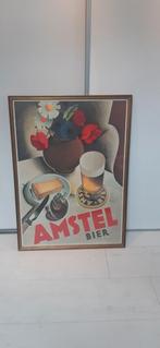 Ingelijste poster design: Amstel Bier van Jan Wijga, Ophalen