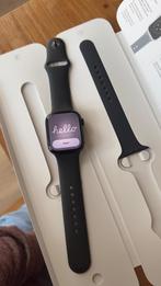 Apple Watch Series 7 - 45mm (GPS) - Black, Apple Watch ⌚️, Zwart, IOS, Ophalen of Verzenden