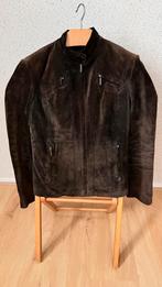 Arma gevoerd suede leren jasje mt 38, donkerbruin, Kleding | Dames, Bruin, Zo goed als nieuw, Jasje, Ophalen