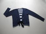 Vestje Bandolera blauw maat 38 (valt als maat 40), Maat 38/40 (M), Blauw, Ophalen of Verzenden, Gedragen