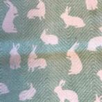 PASEN theedoeken met haasjes NIEUW, Diversen, Pasen, Ophalen of Verzenden, Nieuw