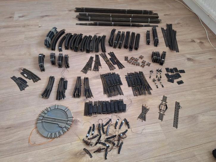 Fleischmann rails, wissels,flex etc, Hobby en Vrije tijd, Modeltreinen | H0, Gebruikt, Rails, Gelijkstroom, Fleischmann, Ophalen