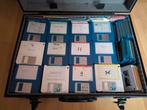 Koffer vol met floppy's, Computers en Software, Vintage Computers, Ophalen of Verzenden