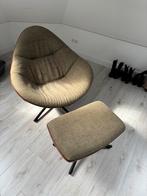 Label Hidde Soft designfauteuil + poef, Huis en Inrichting, Fauteuils, Ophalen, Zo goed als nieuw, 50 tot 75 cm
