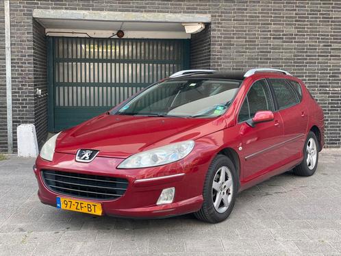 Peugeot 407 1.8 16V SW Nap✅Nieuwe apk Trekhaak Pano Airco, Auto's, Peugeot, Bedrijf, Benzine, C, Stationwagon, Handgeschakeld
