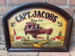 Wandbord 40x30cm capt. jacobs, Ophalen of Verzenden, Gebruikt