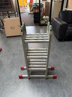 4-Delige Meister Vouwladder Vario 360, Doe-het-zelf en Verbouw, Ladders en Trappen, Ophalen, Gebruikt, Ladder, Opvouwbaar of Inschuifbaar