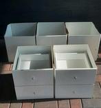 3 deurtjes,  2 ladekastjes voor ikea Kallax hoogglans wit, Huis en Inrichting, Ophalen, Zo goed als nieuw