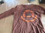 Hip chocolade-achtig longsleeve shirt van Retour 176: e10, Nieuw, Ophalen of Verzenden, Shirt of Longsleeve, Jongen