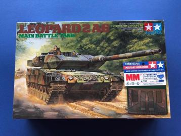 Tamiya	35271	Leopard 2 A6 Main Battle Tank  	1/35 incl PE  beschikbaar voor biedingen