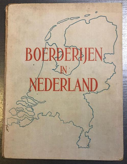 Boerderijen in Nederland - 1944 - Heidemaatschappij foto's, Boeken, Geschiedenis | Vaderland, Gelezen, 20e eeuw of later, Ophalen of Verzenden
