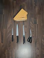 Richardson Sheffield Messenblok met Messen en Schaar, Huis en Inrichting, Verzenden, Zo goed als nieuw