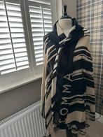 Comma - Luxe sjaal - Zwart - Camel - Nieuw - 200 X 85 cm, Kleding | Dames, Mutsen, Sjaals en Handschoenen, Maat 46/48 (XL) of groter