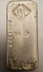 Prachtige 1 kilo zilver Johnson matthey, Postzegels en Munten, Edelmetalen en Baren, Ophalen of Verzenden, Zilver