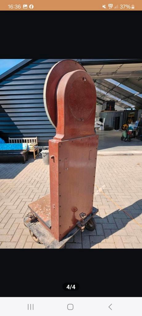 Vintage weegschaal werkend ,industrie weegschaal., Witgoed en Apparatuur, Weegschalen, Zo goed als nieuw, Personenweegschaal, Minder dan 10 kg