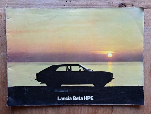 Lancia Beta HPE brochure, Boeken, Auto's | Folders en Tijdschriften, Zo goed als nieuw, Ophalen of Verzenden