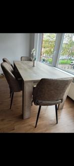 Eettafel, Huis en Inrichting, Ophalen, Eikenhout, Nieuw, 50 tot 100 cm