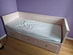 Ikea Hemnes uitschuif bed 90x200 cm, Kinderen en Baby's, Kinderkamer | Bedden, Ophalen, 85 tot 100 cm, Gebruikt, Matras