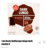 Dark Lungo Capsules - Nieuw in doos!, Ophalen of Verzenden, Nieuw, Overige modellen, Koffiepads en cups