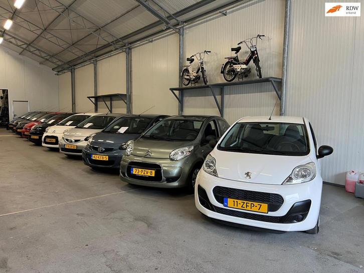 Peugeot 107 / Citroen C1 / Toyota Aygo |Altijd minimaal 20 x, Auto's, Peugeot, Bedrijf, Te koop, ABS, Airbags, Airconditioning