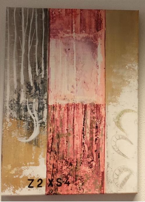 Modern olieverf schilderij op doek., Huis en Inrichting, Woonaccessoires | Schilderijen, Tekeningen en Foto's, Nieuw, Schilderij