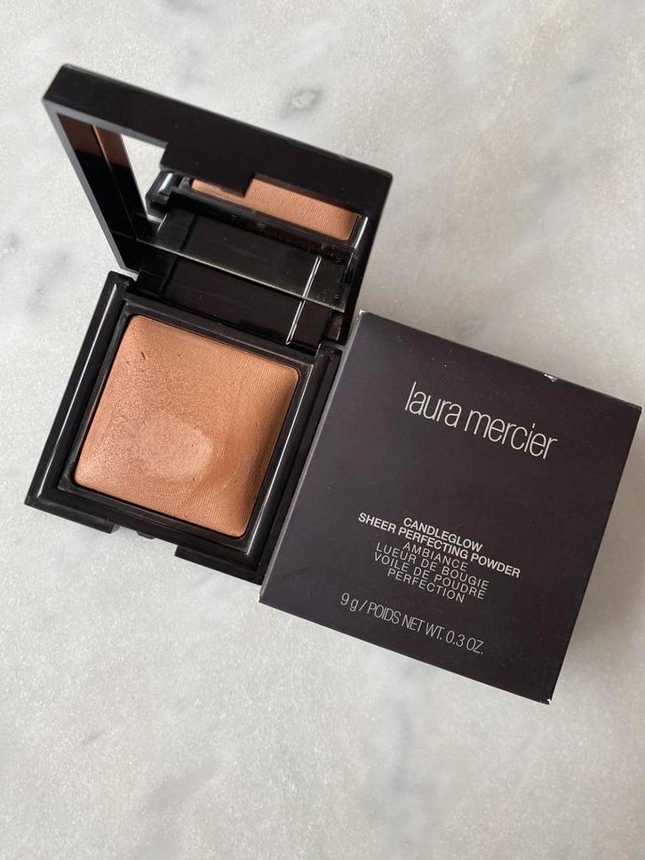 Laura Mercier Candleglow Sheer Perfecting Powder, Sieraden, Tassen en Uiterlijk, Uiterlijk | Cosmetica en Make-up, Zo goed als nieuw
