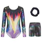 Turnpakje + turnbroekje zwart 122 128 134 140 146 152, Overige kleuren, Nieuw, Turnpak(je), Kindermaat 122 t/m 140