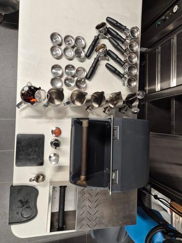 La Marzocco, Espresso,Piston, Uitkloplade, Stamper, Stoomkan beschikbaar voor biedingen