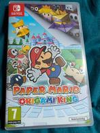 Nintendo Switch: paper mario the origami king, 1 speler, Ophalen of Verzenden, Zo goed als nieuw