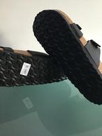 GRATIS VERZENDEN | BIRKENSTOCK Nieuwe zwarte slippers 41, Slippers, Verzenden, Zwart, Nieuw