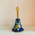 Vintage Oosterse cloisonné bel versierd, Antiek en Kunst, Antiek | Koper en Brons, Verzenden, Koper