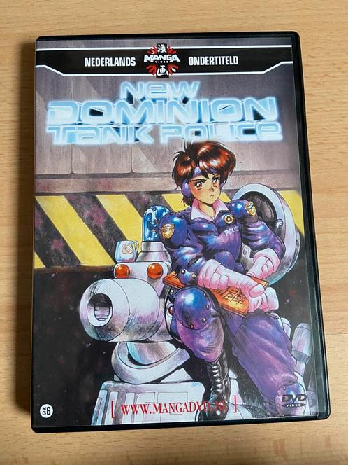 New Dominion Tank Police Anime OVA Compleet!, Cd's en Dvd's, Dvd's | Tekenfilms en Animatie, Gebruikt, Anime (Japans), Vanaf 12 jaar