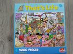 That's Life puzzel - 1000 stukjes, Ophalen of Verzenden, 500 t/m 1500 stukjes, Legpuzzel, Zo goed als nieuw