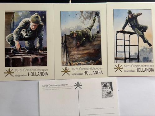 KCT set van 3 ansichtkaarten, Verzamelen, Militaria | Algemeen, Landmacht, Kleding of Schoenen, Nederland, Verzenden