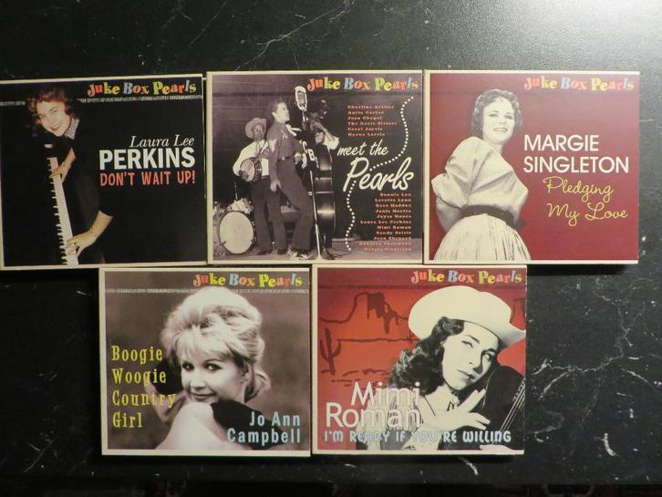 juke box pearls   country   < rock >  Bear Family  cds, Cd's en Dvd's, Vinyl | Country en Western, Zo goed als nieuw, 12 inch