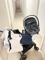 Cybex eos basic kinderwagen + vele extra’s, Gebruikt, Combiwagen, Met reiswieg, Ophalen