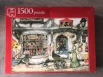 Puzzel Anton Pieck de speelgoedwinkel 1500 stukjes, Ophalen of Verzenden, Zo goed als nieuw