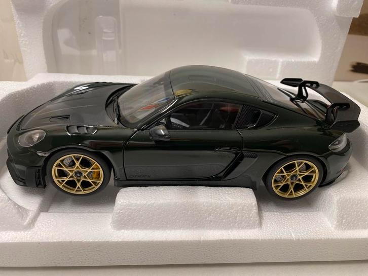 1:18 Norev  Porsche Cayman GT4 RS Weissach Package 2023, Hobby en Vrije tijd, Modelauto's | 1:18, Nieuw, Auto, Norev, Ophalen of Verzenden