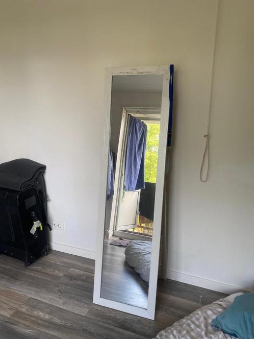 spiegel, Huis en Inrichting, Woonaccessoires | Spiegels, Gebruikt, Minder dan 50 cm, 150 tot 200 cm, Rechthoekig, Ophalen of Verzenden