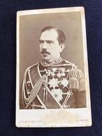 CDV, Militair, Officier, Medailles, De Lavieter, Den Haag, Ophalen of Verzenden, Voor 1940, Gebruikt, Foto