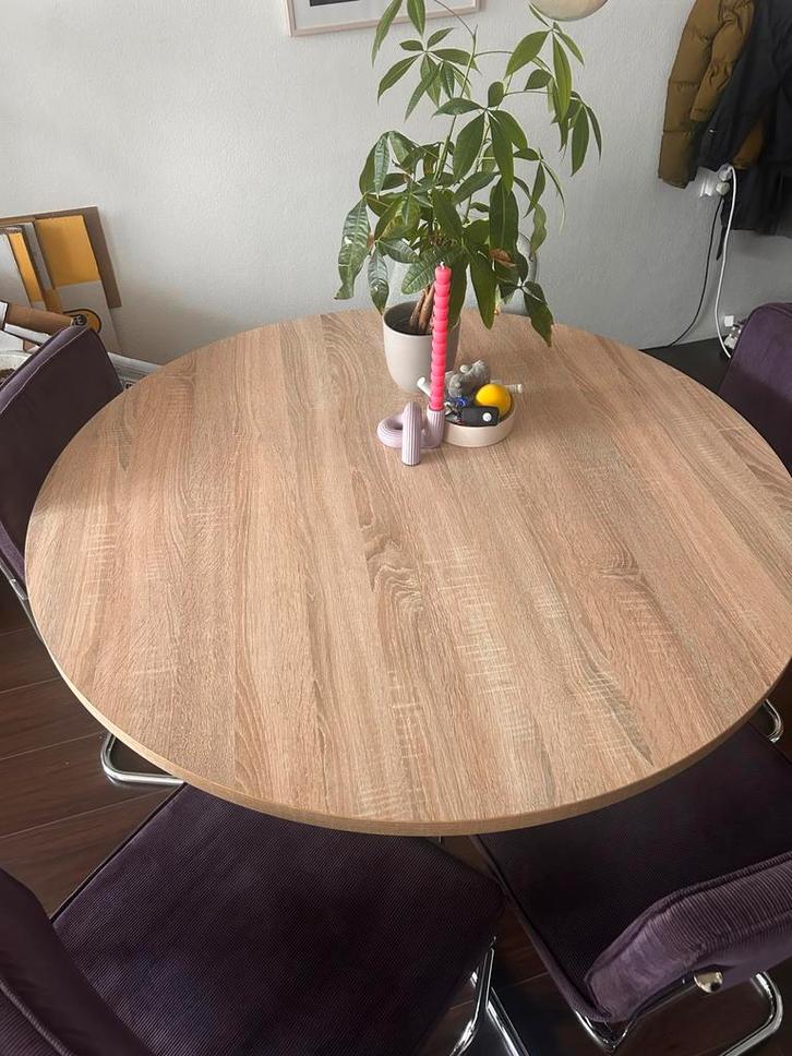 Kave Home Ronde Eettafel - 120cm, Antiek en Kunst, Antiek | Meubels | Tafels, Ophalen