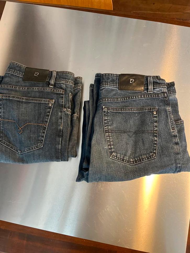 2 Pierre Cardin Jeans W38/L34 (maat 54), Kleding | Heren, Spijkerbroeken en Jeans, Gedragen, W36 - W38 (confectie 52/54), Blauw