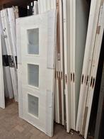 93x211,5cm binnendeur opdek links incl mat glas ral9010 XB7, Ophalen, 80 tot 100 cm, ., Binnendeur