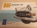 1963 Nederlands Daf 750 en luxe Daffodil folder láátsteDAF30, Overige merken, Ophalen of Verzenden, Zo goed als nieuw