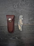 Vintage Zakmes met Lederen Etui, Antiek en Kunst, Ophalen of Verzenden