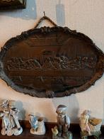 Antiek Bronzen Wandbord Laatste Avondmaal, Antiek en Kunst, Ophalen
