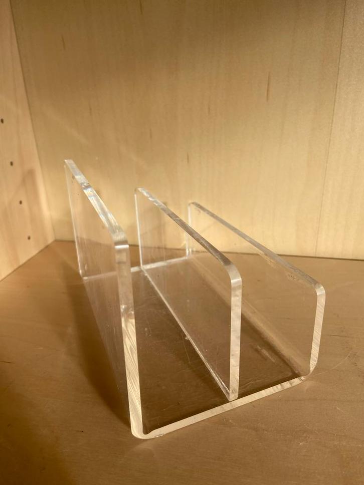 Plexiglas Brievenhouder - Envelopstandaard  Bureau Organizer, Diversen, Bureau-accessoires, Zo goed als nieuw, Ophalen of Verzenden