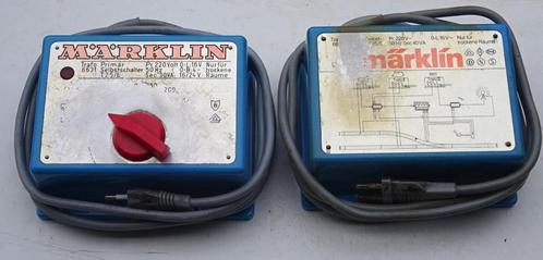 2 Marklin transformatoren 6631 en 6611 met RUIME ERVARING, Hobby en Vrije tijd, Modeltreinen | H0, Gebruikt, Transformator of Voeding